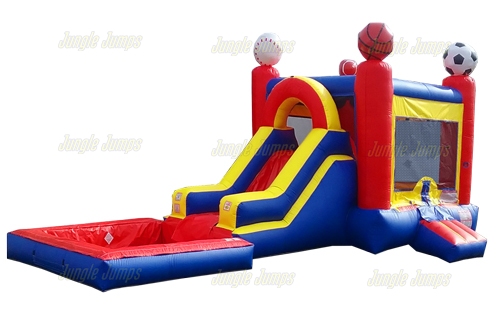 Inflatable Primary Sports Wet Dry Combo CO-1458 image 3