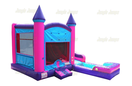 Inflatable Princes Castle side Slide Combo Wet/Dry CO-1453 image 5