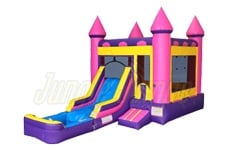 Inflatable Princess Slide Combo with Pool CO-1121 image 1