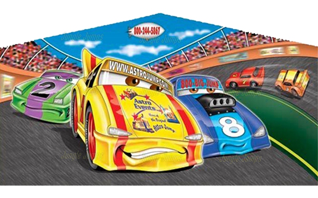 Inflatable RACING CARS ART PANEL AC-0935 image 3