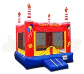 Inflatable Red Birthday Cake BH-1132 image 1