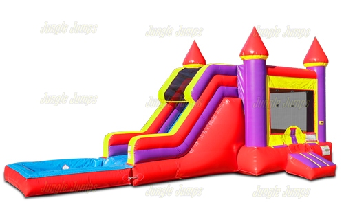Inflatable Red Combo With Pool CO-1540 image 3