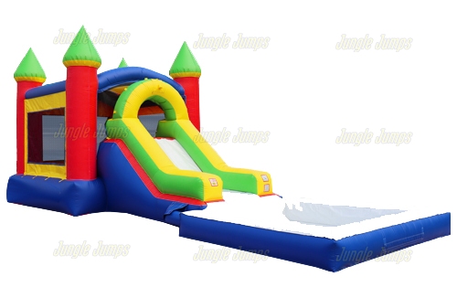 Inflatable Red Side Slide Combo with Pool CO-1487 image 5