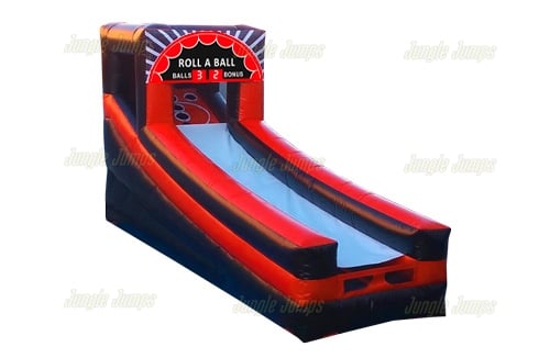 Inflatable Roll A ball Red and Black GA-1054 image 3