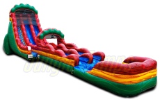 Inflatable Ruby Rogue Double Lane Slide Combo SL-1456 image 1