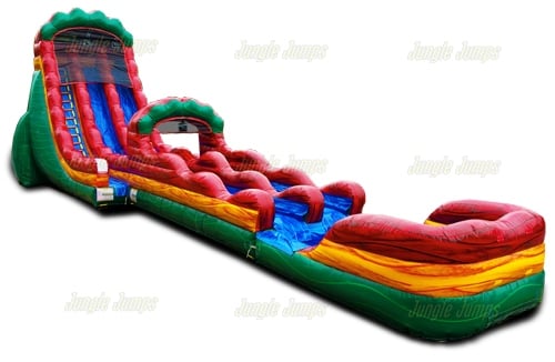Inflatable Ruby Rogue Double Lane Slide Combo SL-1456 image 3