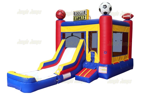 Inflatable Sport Arena Combo with Pool CO-1173 image 3
