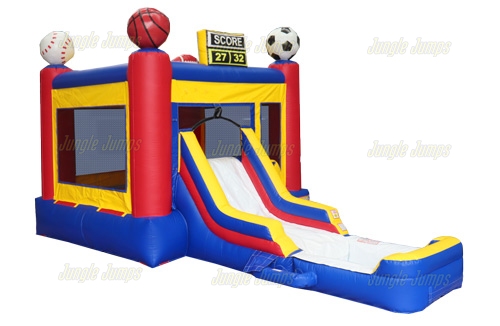 Inflatable Sport Arena Combo with Pool CO-1173 image 5