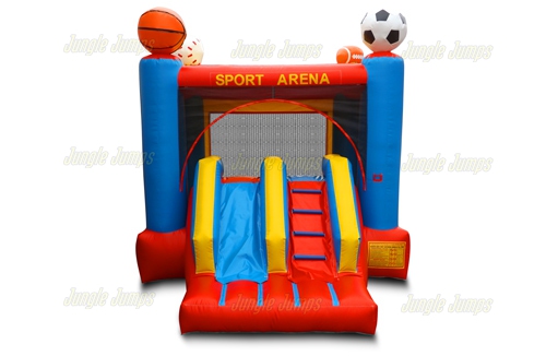 Inflatable Sports Arena with Slide CO-1005 image 4
