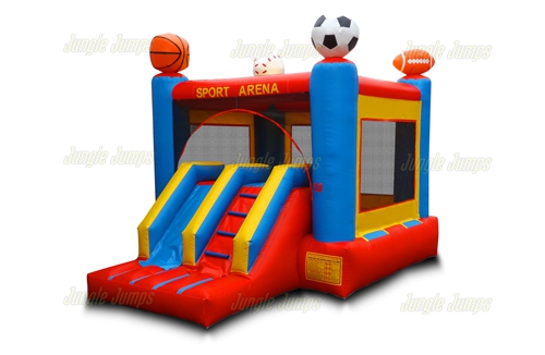 Inflatable Sports Arena with Slide CO-1005 image 5