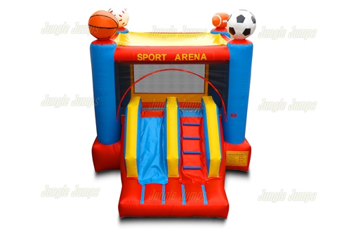 Inflatable Sports Arena with Slide CO-1005 image 6