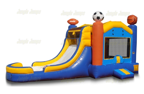 Inflatable Sports Combo with Splash Pool CO-1332 image 3