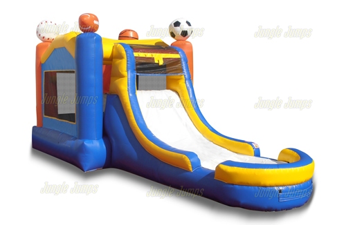 Inflatable Sports Combo with Splash Pool CO-1332 image 4