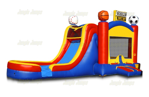 Inflatable Sports Combo with Splash Pool II CO-1205 image 3