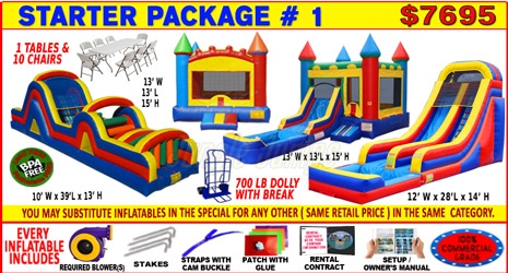 Inflatable 3 Bounce and 2 Combos Special SP05-0326 image 1