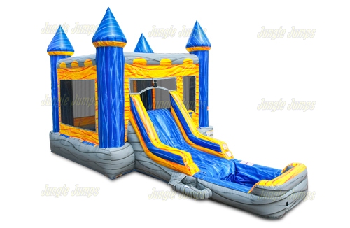 Inflatable Sunny Marble Front Slide Combo with Pool CO-1606 image 5