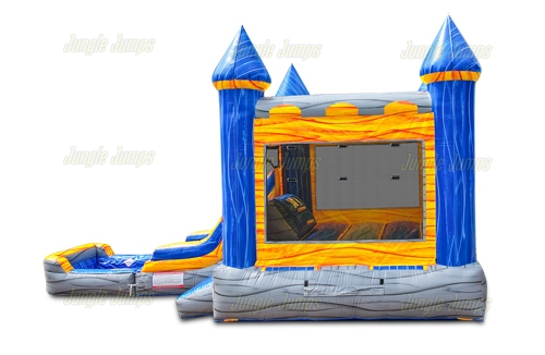 Inflatable Sunny Marble Front Slide Combo with Pool CO-1606 image 6