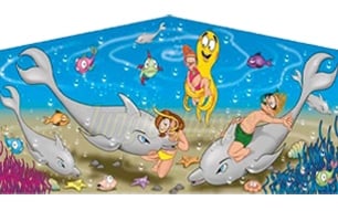 Inflatable UNDER THE SEA ART PANEL AC-0939 image 1