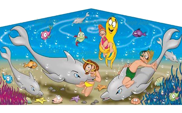 Inflatable UNDER THE SEA ART PANEL AC-0939 image 3