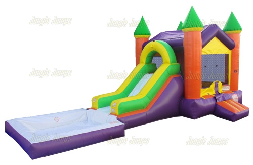 Inflatable V-Roof 2 in 1 Combo  with Pool CO-1558 image 3