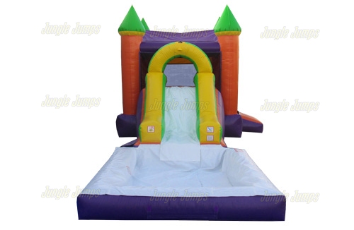Inflatable V-Roof 2 in 1 Combo  with Pool CO-1558 image 4