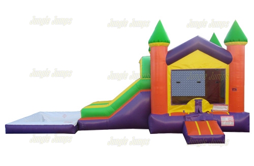Inflatable V-Roof 2 in 1 Combo  with Pool CO-1558 image 5