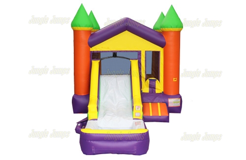 Inflatable V-Roof Castle Combo II with Pool CO-1531 image 4