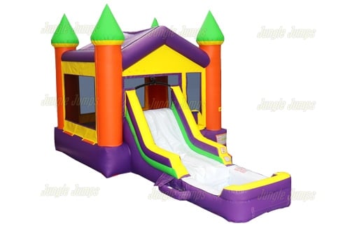 Inflatable V-Roof Castle Combo II with Pool CO-1531 image 5