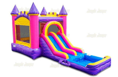 Inflatable Wet N Dry Majestic Marble Double Lane Combo CO-1637 image 5