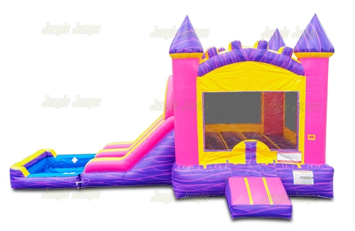 Inflatable Wet N Dry Majestic Marble Double Lane Combo CO-1637 image 6