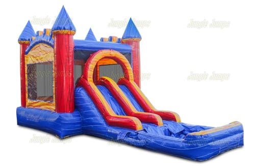 Inflatable Wet N Dry Marble Double Lane Combo CO-1592 image 5