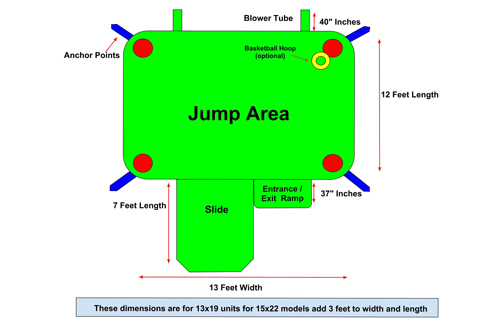 Inflatable Front Slide Combo II CO-1519 image 7