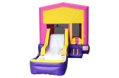 Inflatable Pink Module Combo with Pool II CO-1527 image 4