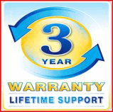 3 Years Inflatable Warranty