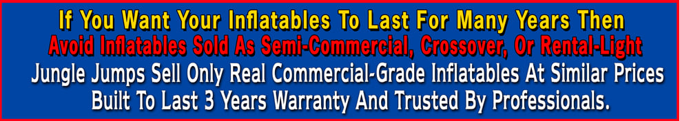 Semi Commercial Inflatables